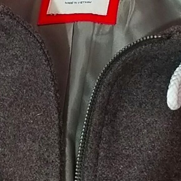 Old Navy Polished Classic Button Zip Pea Coat - Stylish - Small - NEW! - Picture 3 of 4